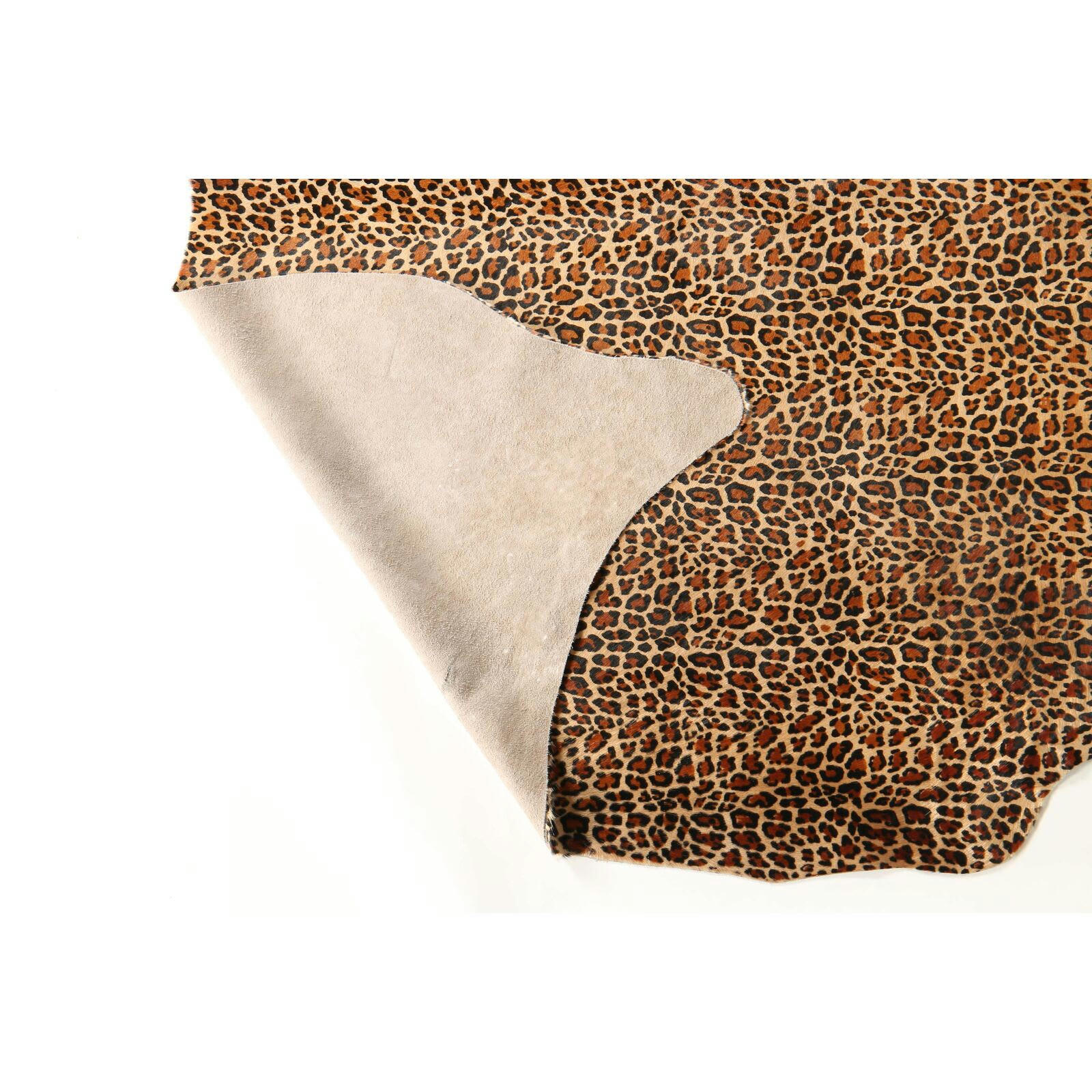 SAFARI - Tapis peau naturelle Cuir Marron