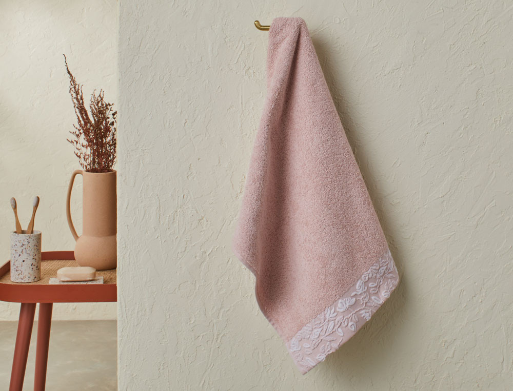 Serviette de bainPétales de rosée