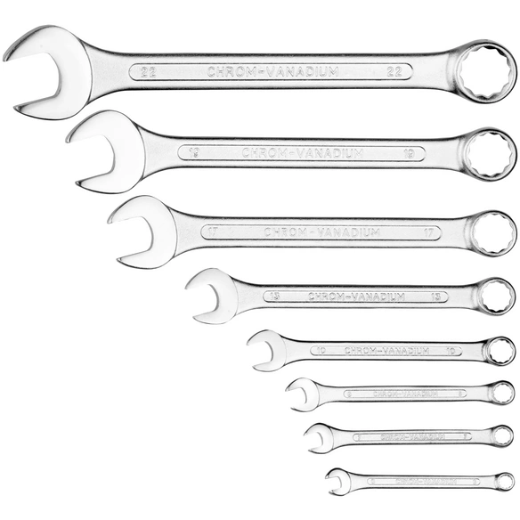 Gabel-Ringschlüssel-Satz, 8-teilig, Schlüsselgröße: 6 - 22 mm