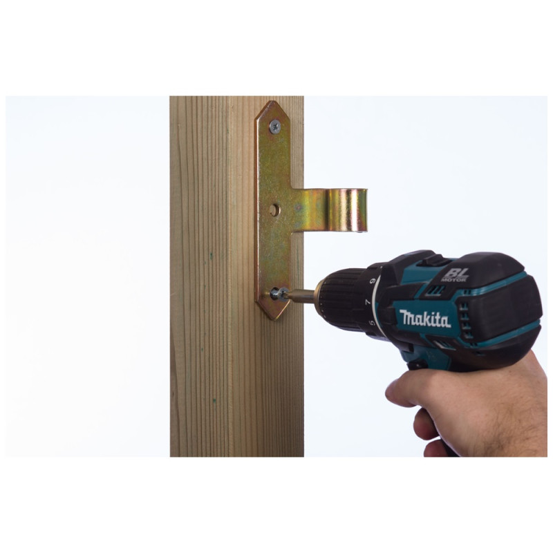 Penture T ordinaire en métal bichromaté 150 x 50 mm TEKNIBOX