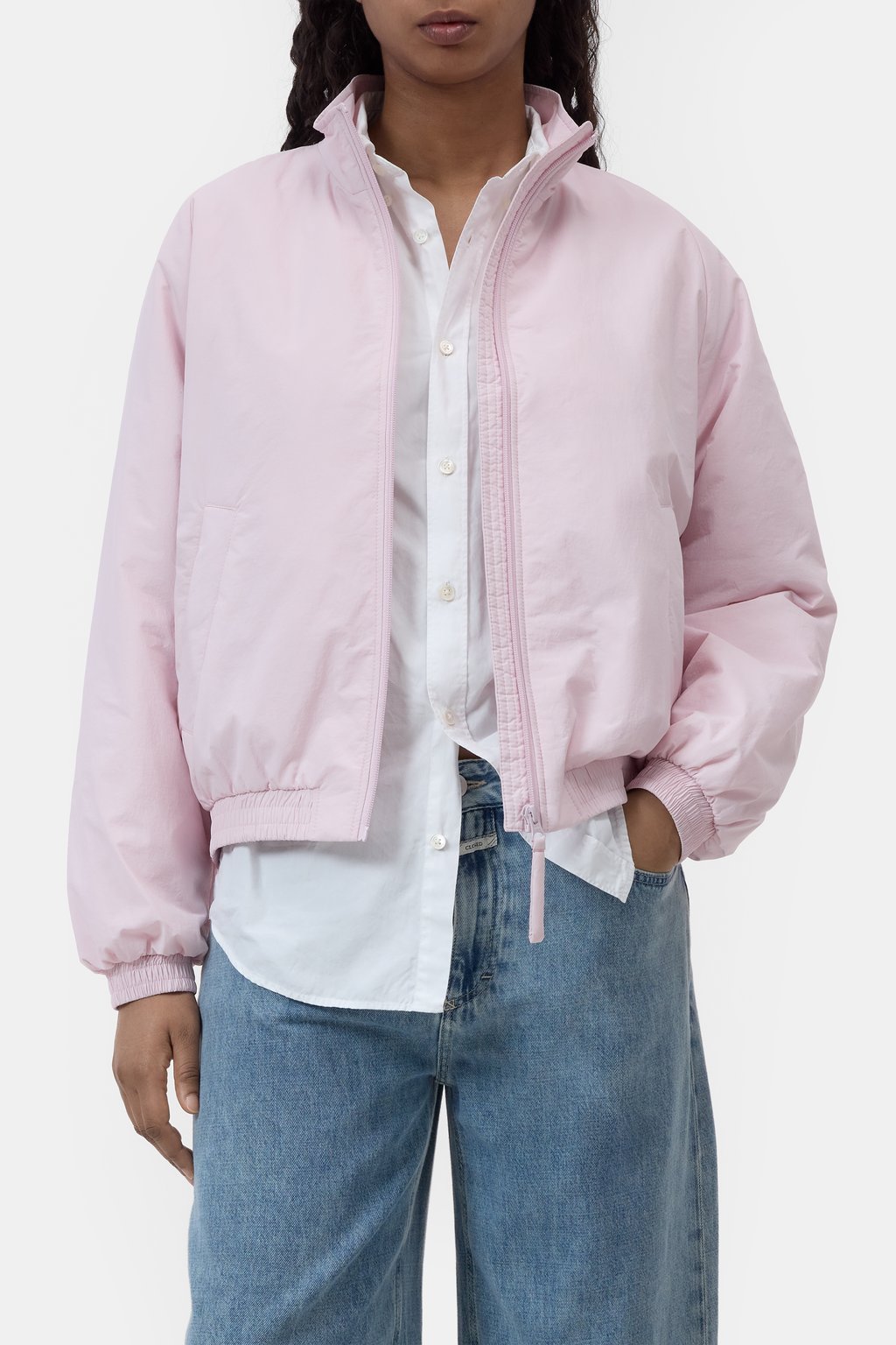 Trainingsjacke aus Nylon