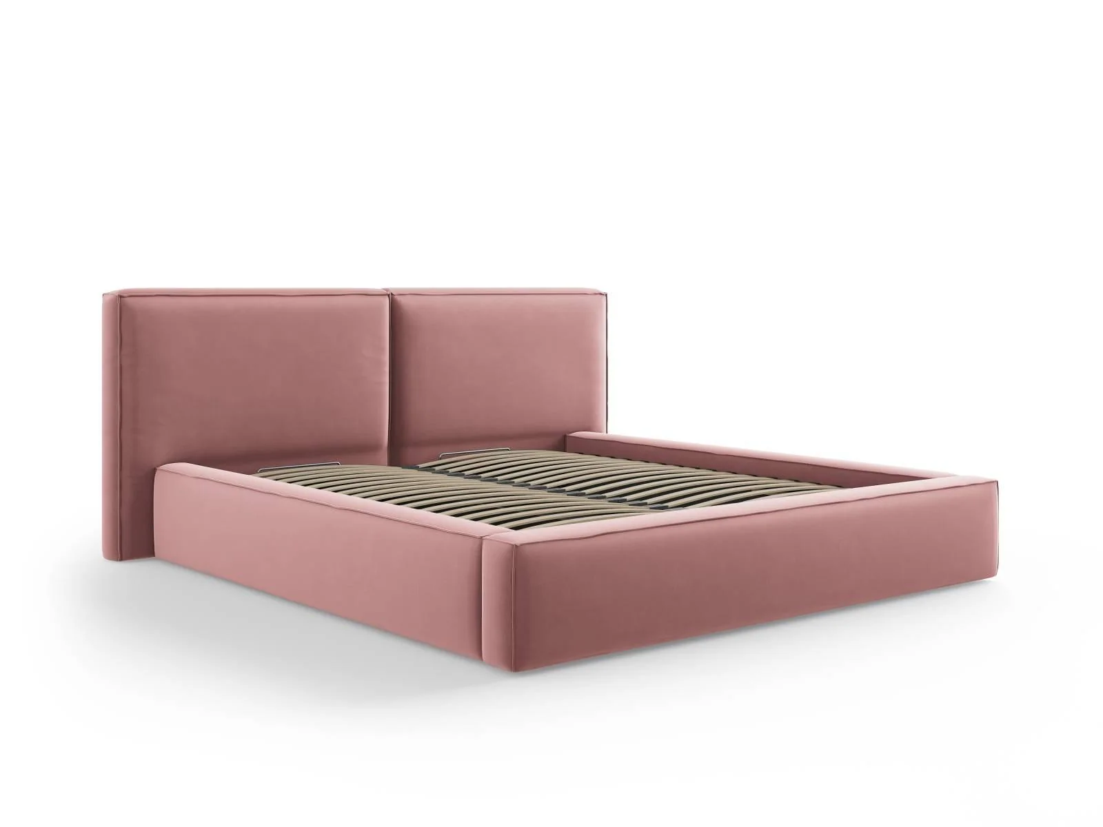 Bedframe Jodie met opbergruimte velvet 180 x 200 cm