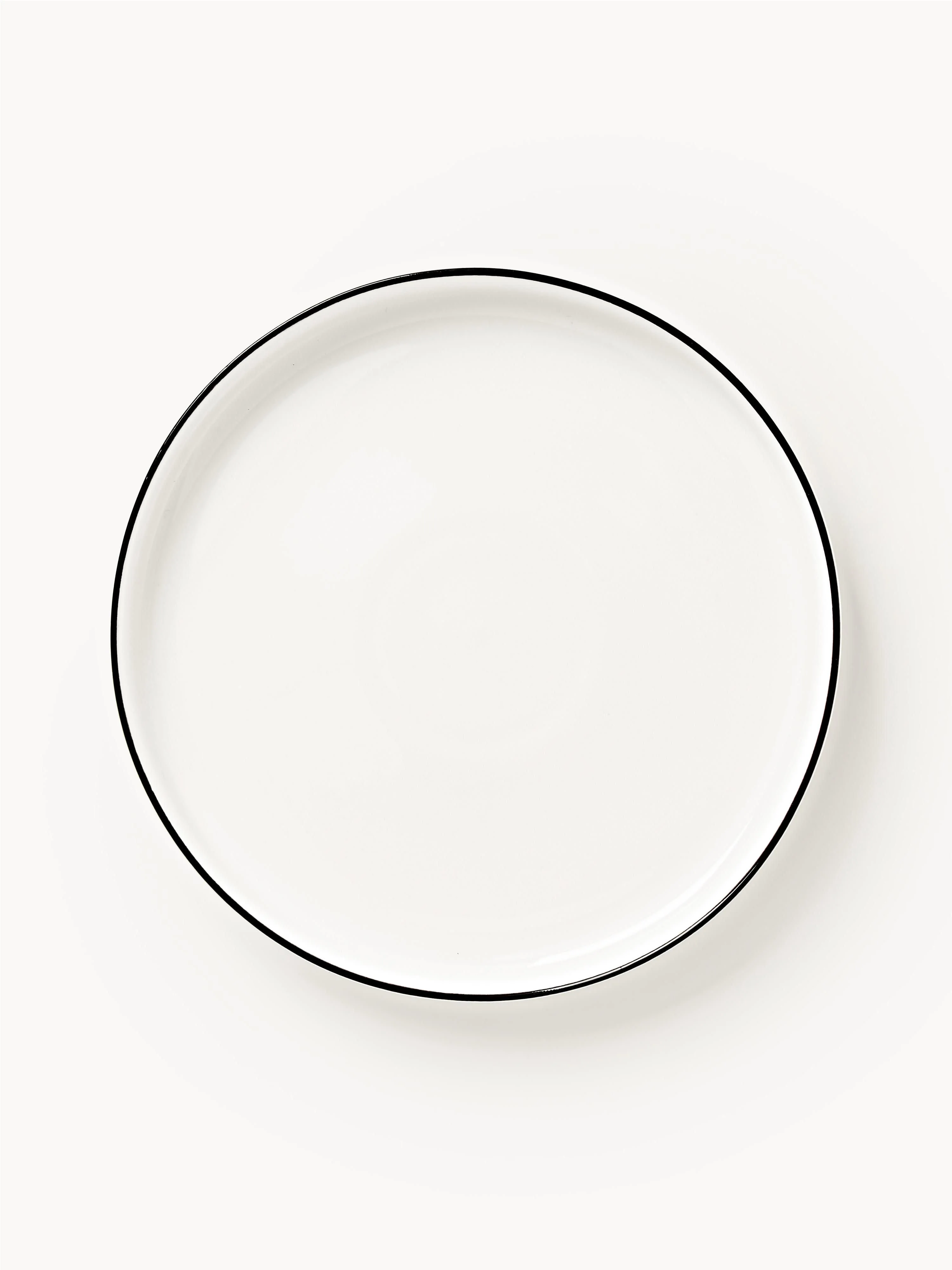 Porzellan-Frühstücksteller Facile, 2er-Set