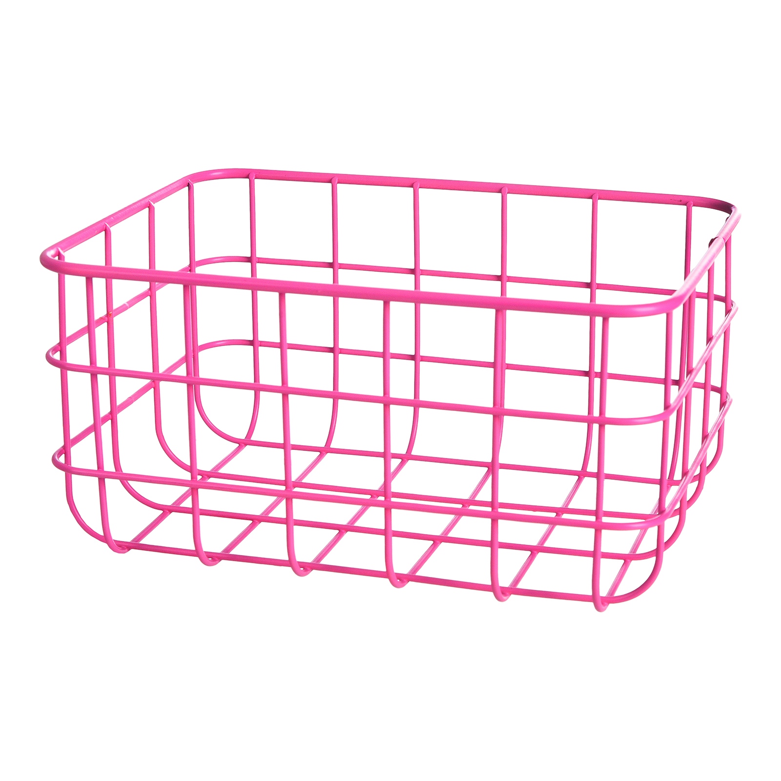 Aufbewahrungskorb Pink,B 200 x H 150 x T 100 mm