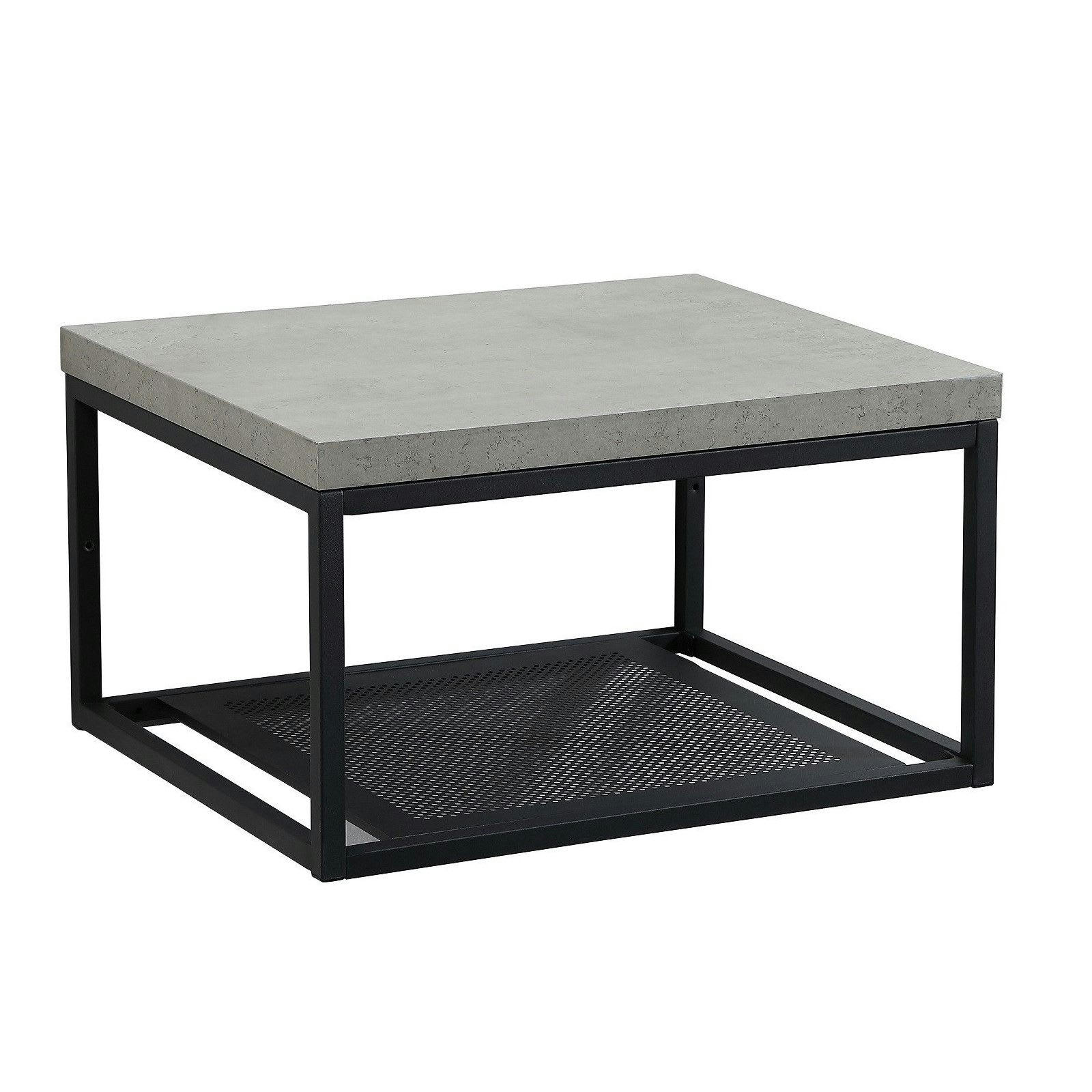 WILL - Plan de toilette suspendu  -Ep. 3,8cm L60cm + structure métal