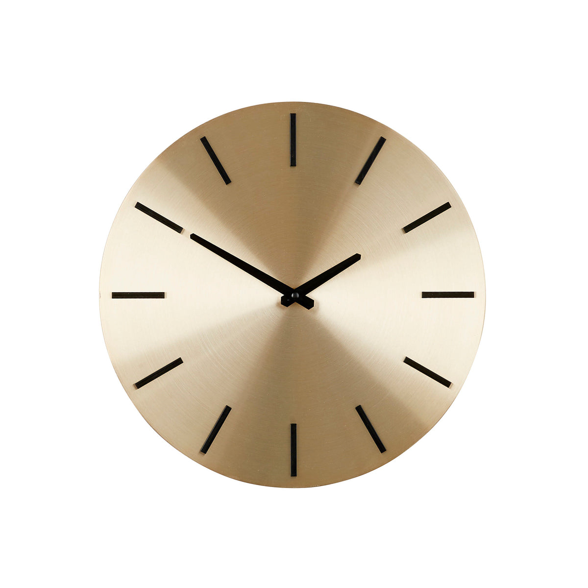 Mica Decorations Brixen Wandklok - Ø36 cm - Goud