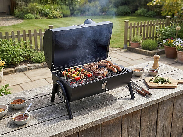 Barbecue charbon de bois portable 