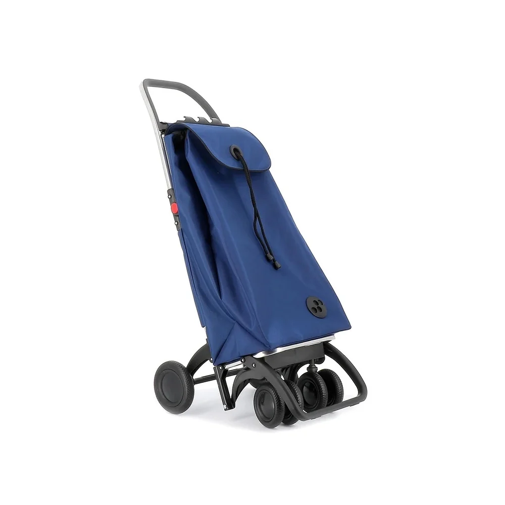 Rolser I-Max MF 4 Wheels 2 Swivelling Foldable Shopping Trolley - 41.34 H x 15.55 W x 12.8 D