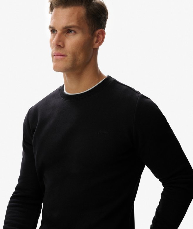 Vintage Logo Embroidered Crew Sweatshirt