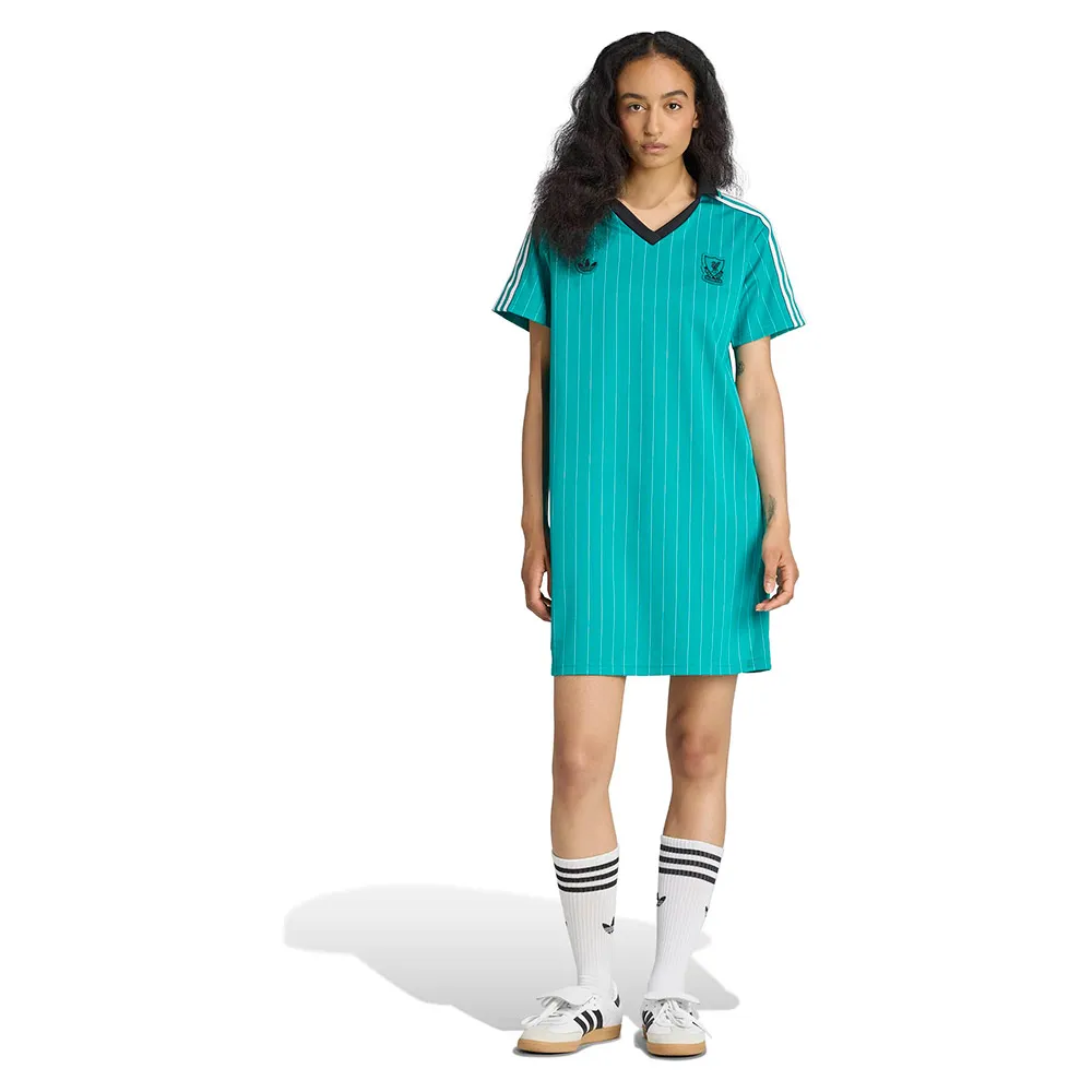 adidas Liverpool FC Terrace Icons short sleeve dress