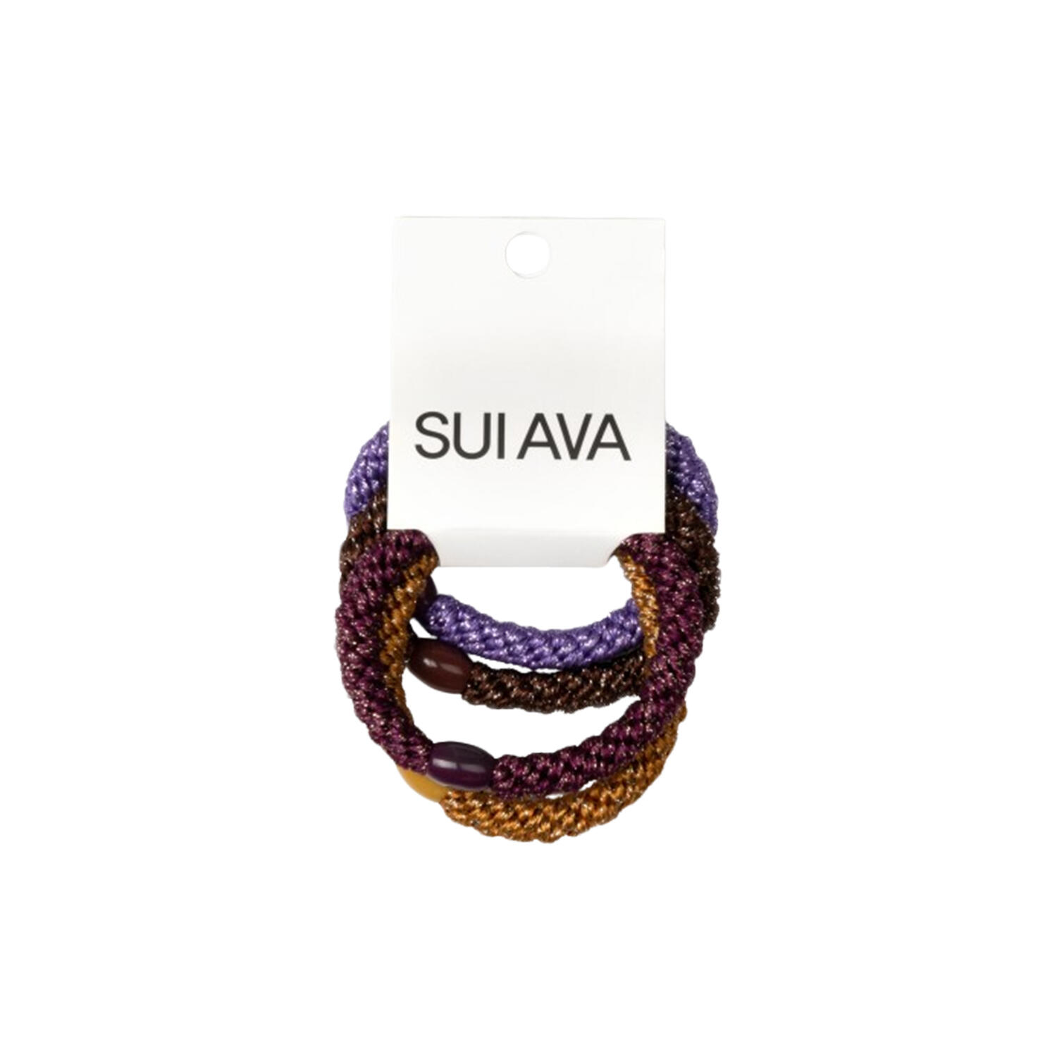 4-pack Basic Essentials Elastics, autumn glitter