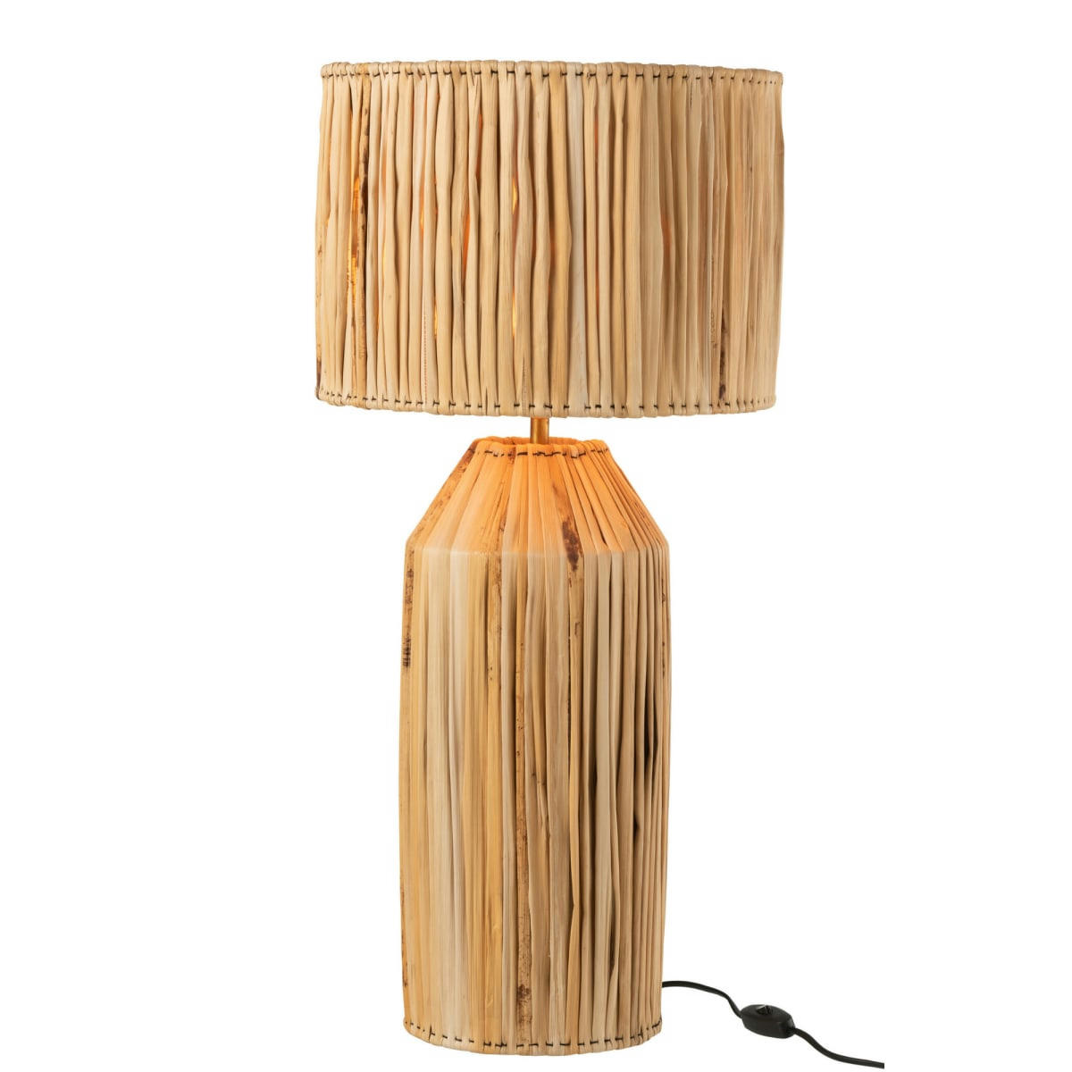 HANNA - Lampe à poser en feuille de bananier