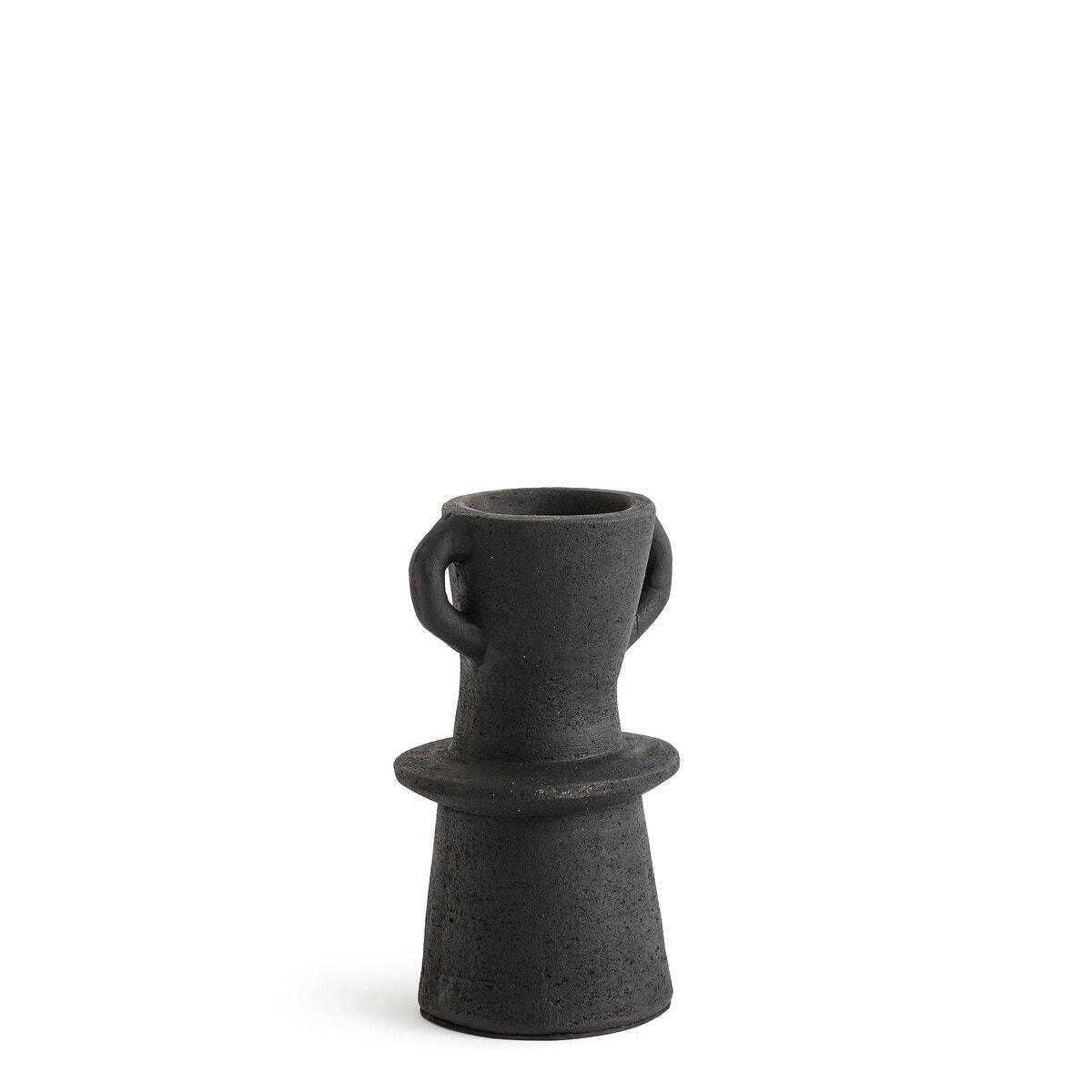 Vase décoratif en terre cuite H24 cm, Kuro