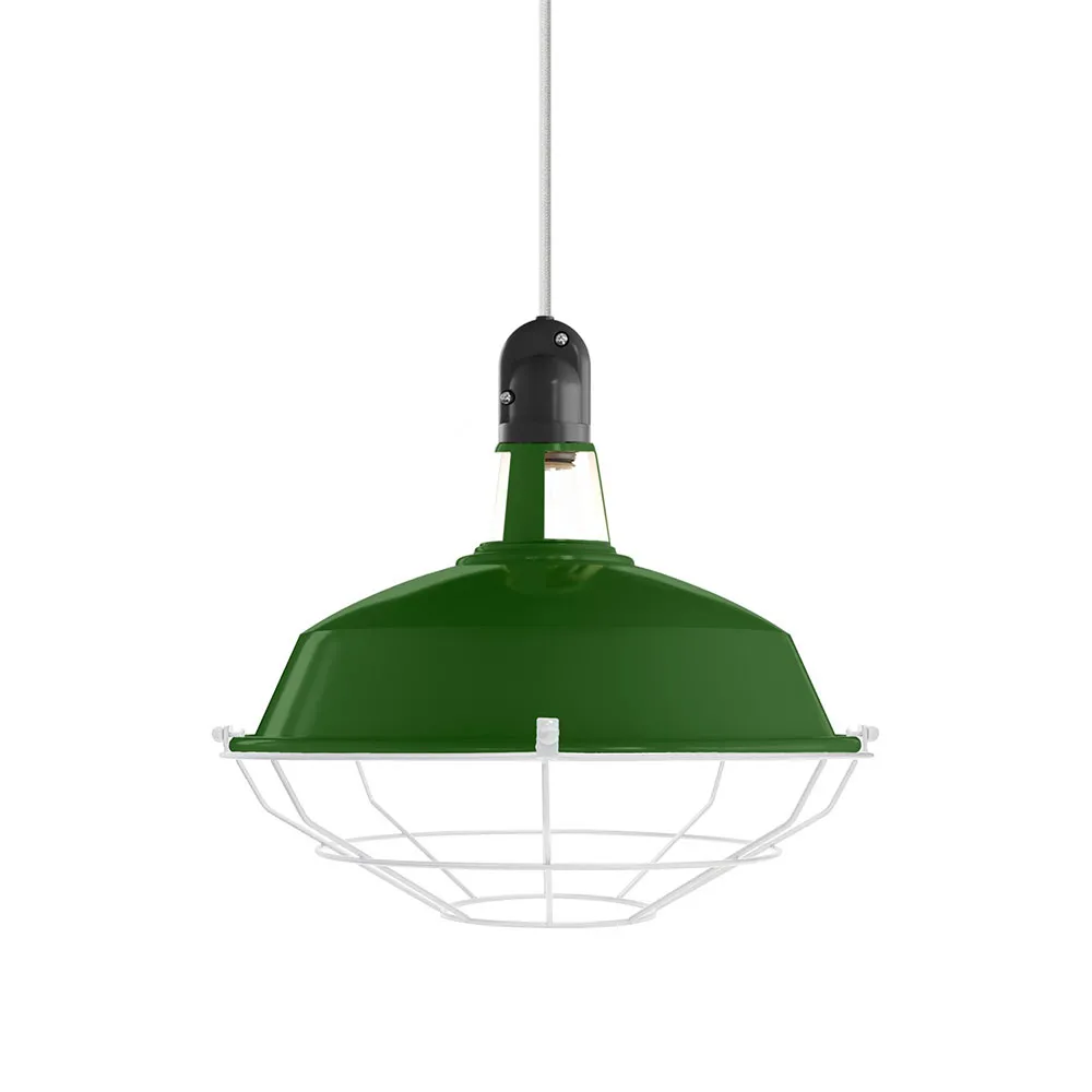 Creative Cables Harbour lampshade with metal cage