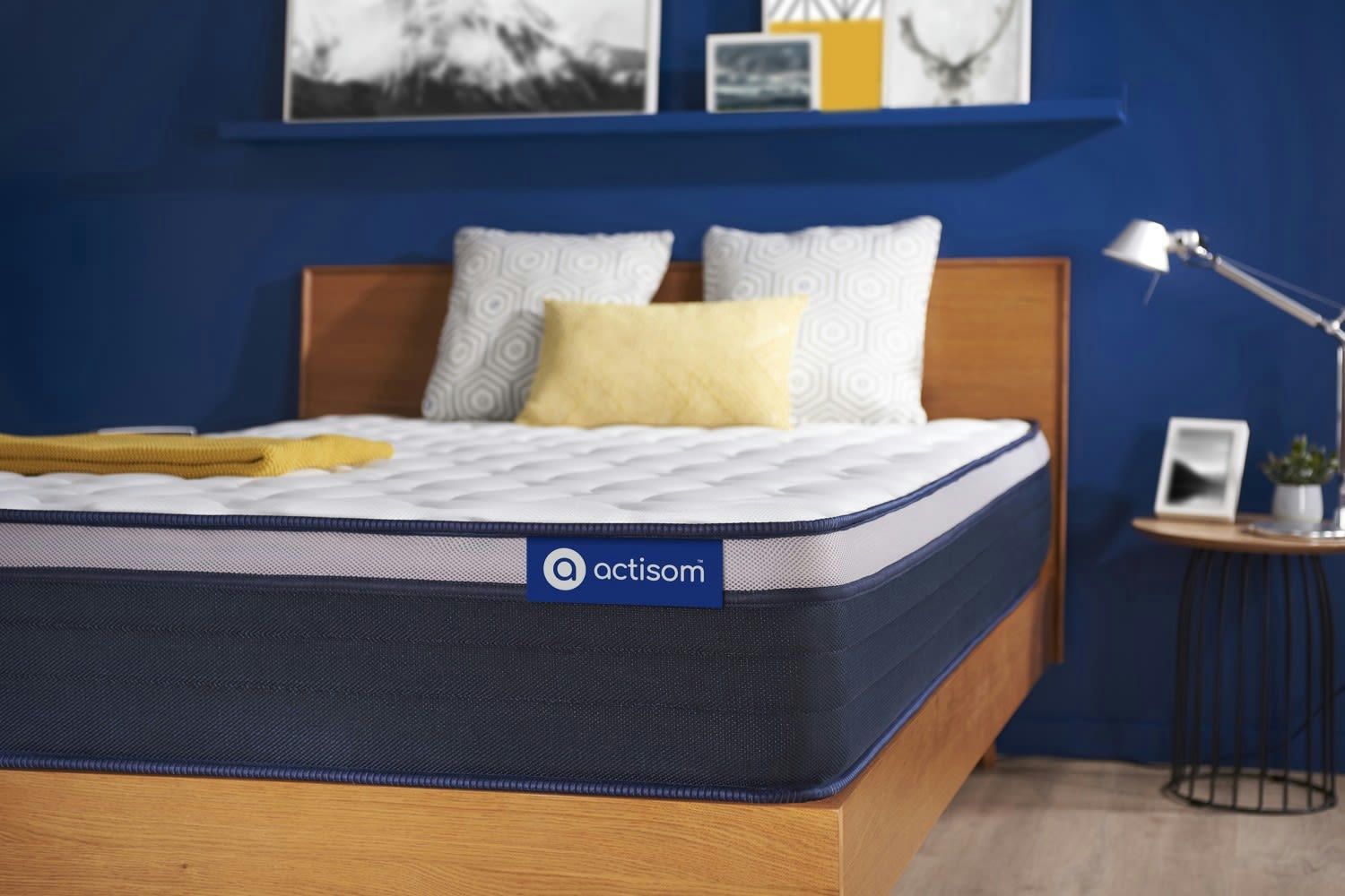 ACTIFLEX MAX - Matelas 120x190 cm Ressorts ensachés et mémoire de forme