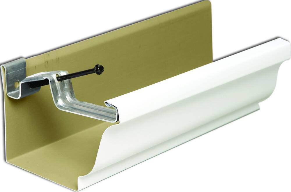 Euramax Canada 5-in Aluminum Hidden Gutter Hanger with Screw
