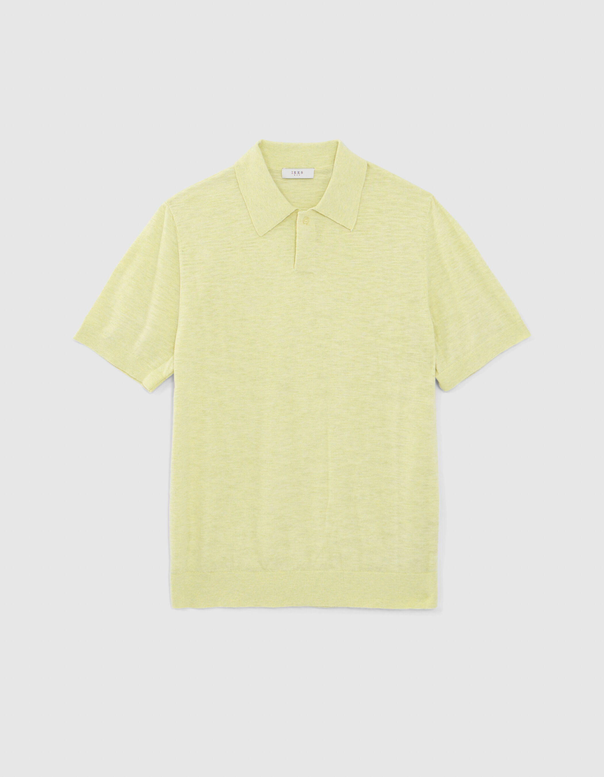 Polo ciel tricot léger Homme
