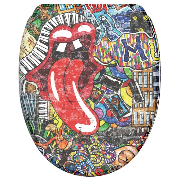 Bad-Accessoire-Set »Graffiti«, 3-teilig