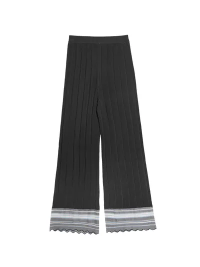 Organza Knitted Pants - 26SDB064U