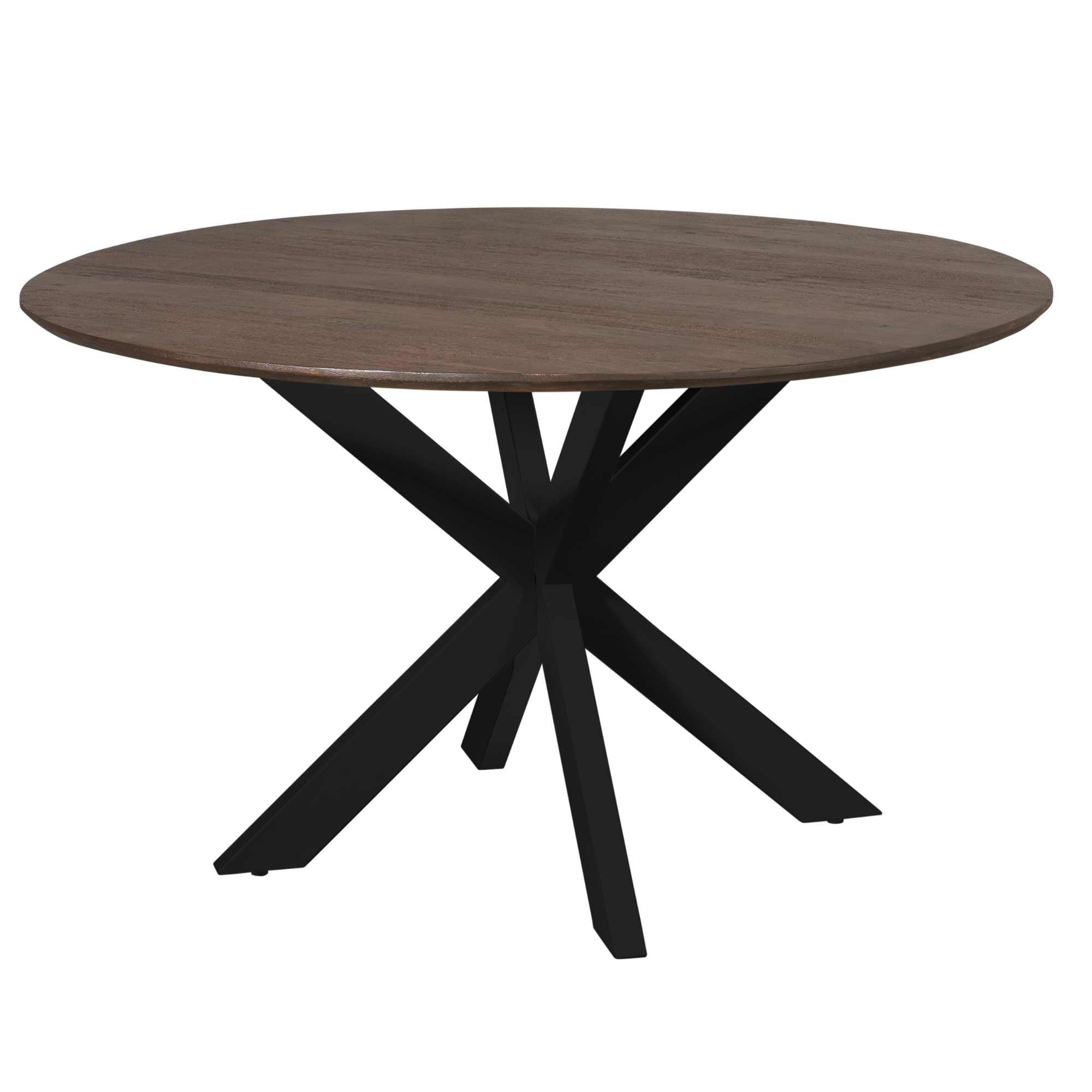 Starfurn eettafel Madison - zwart - 150x150x76cm