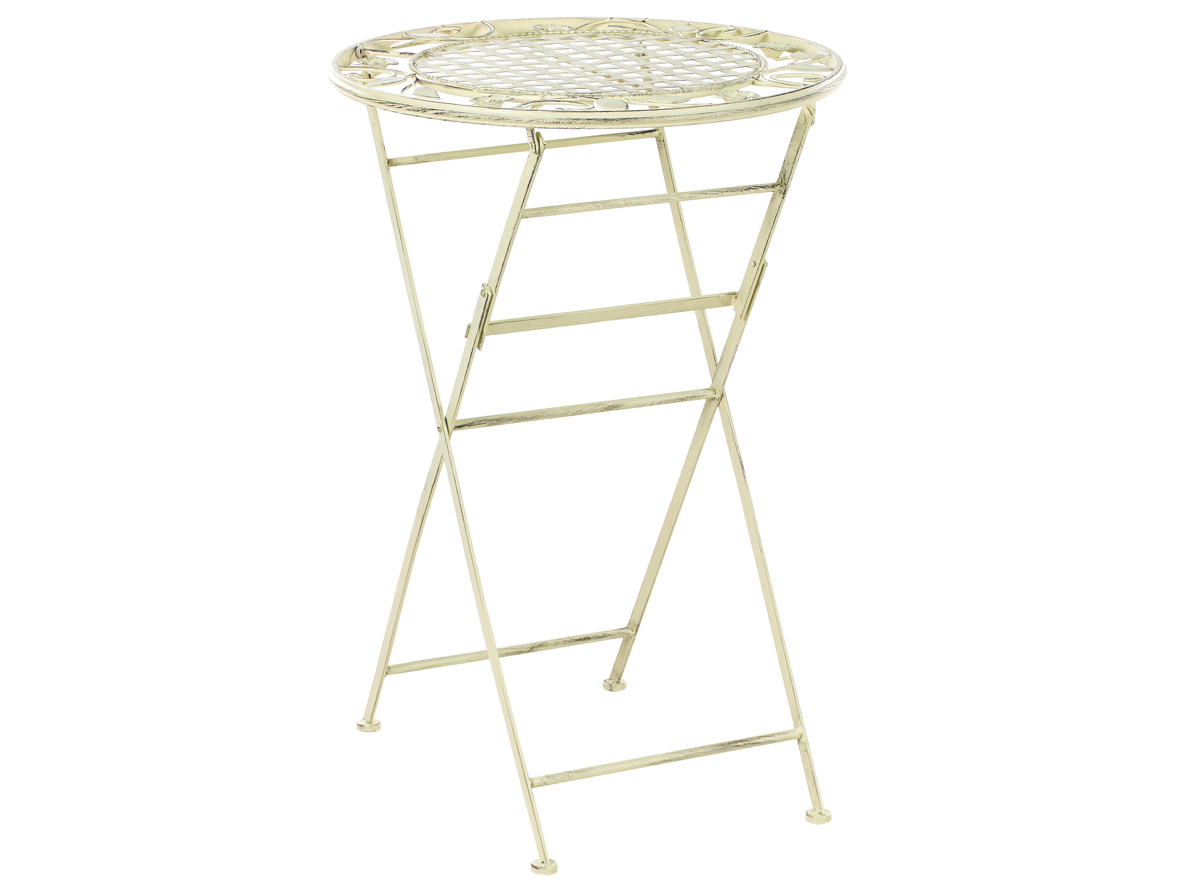 Garden Bar Set Folding BIVIO Metal Light Green