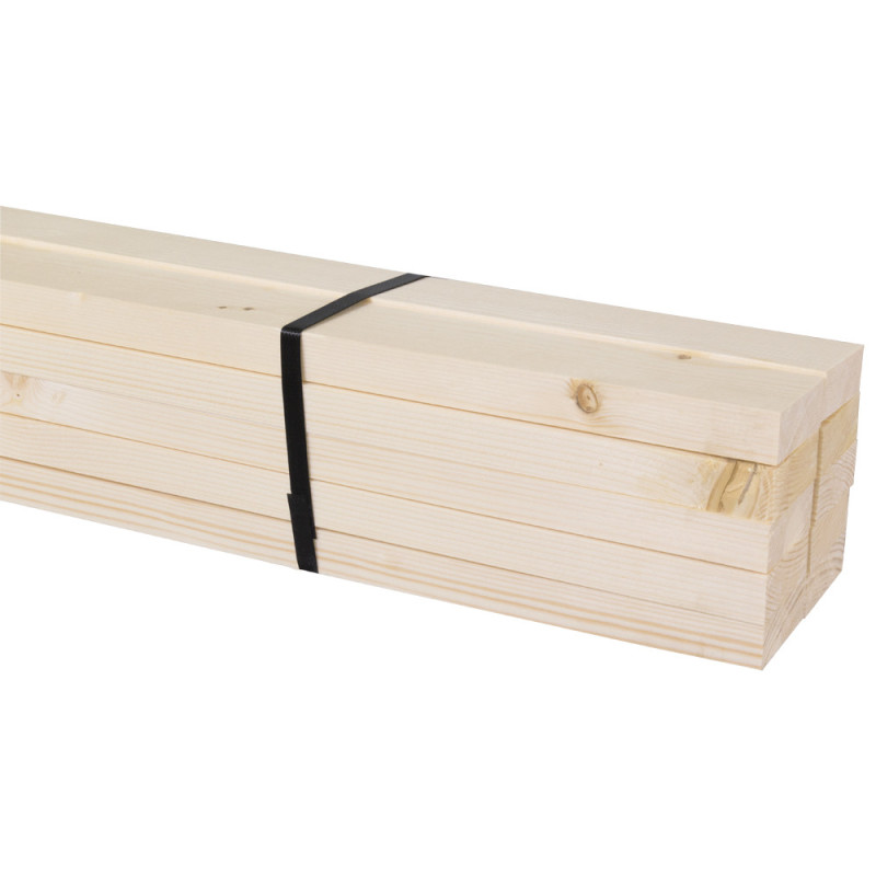 Bois raboté 270 x 4,4 x 1,8 cm 10 pièces