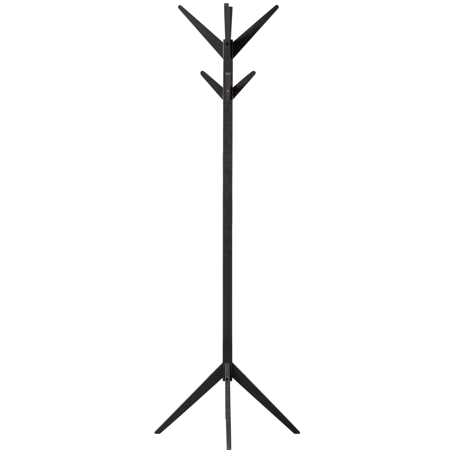 WOOOD staande kapstok Studio - Berken - Zwart - 178x45x45