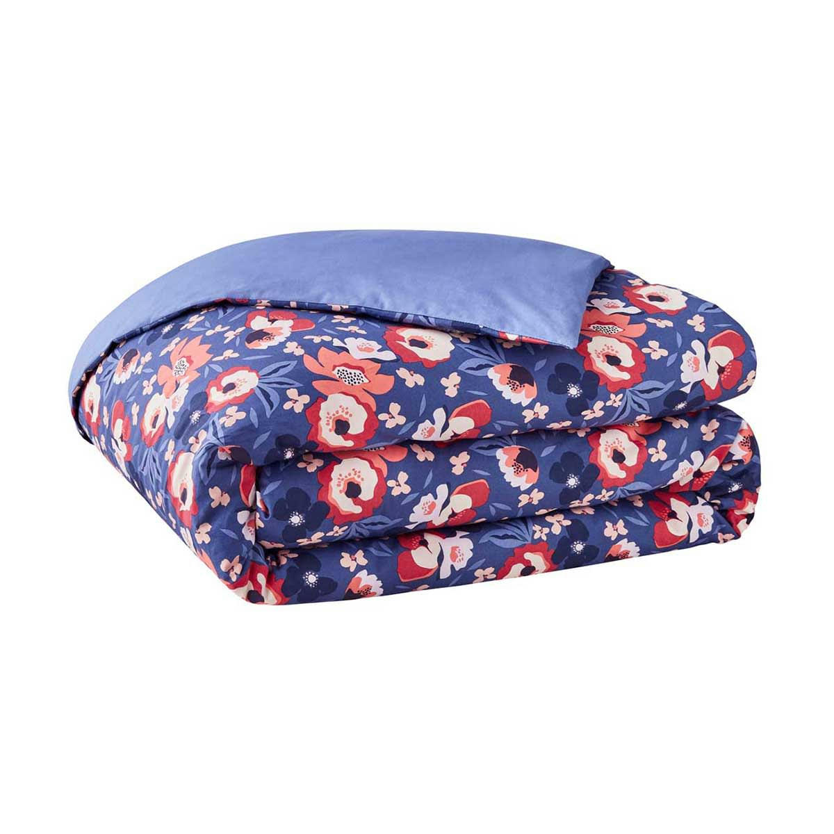 ALICE - Parure de lit en percale de coton multicolore 140x200