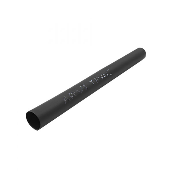 Boite De 8m De Gaine Thermorétractable Diamètre 12/6mm - Noir - Restreint 2:1 - Paroi Fine - Arvi Tpac-12.0-pt