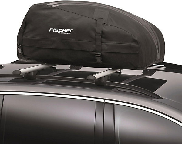 Coffre de Toit Pliable, étanche et très Solide de 270 l avec Sac de Rangement, Black