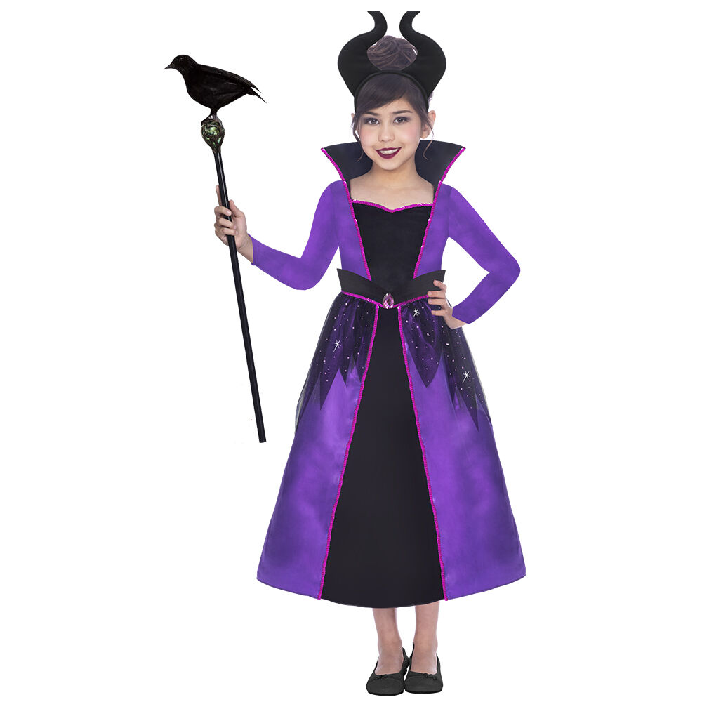 Déguisement enfant reine maléfique Halloween 7 à 10 ans