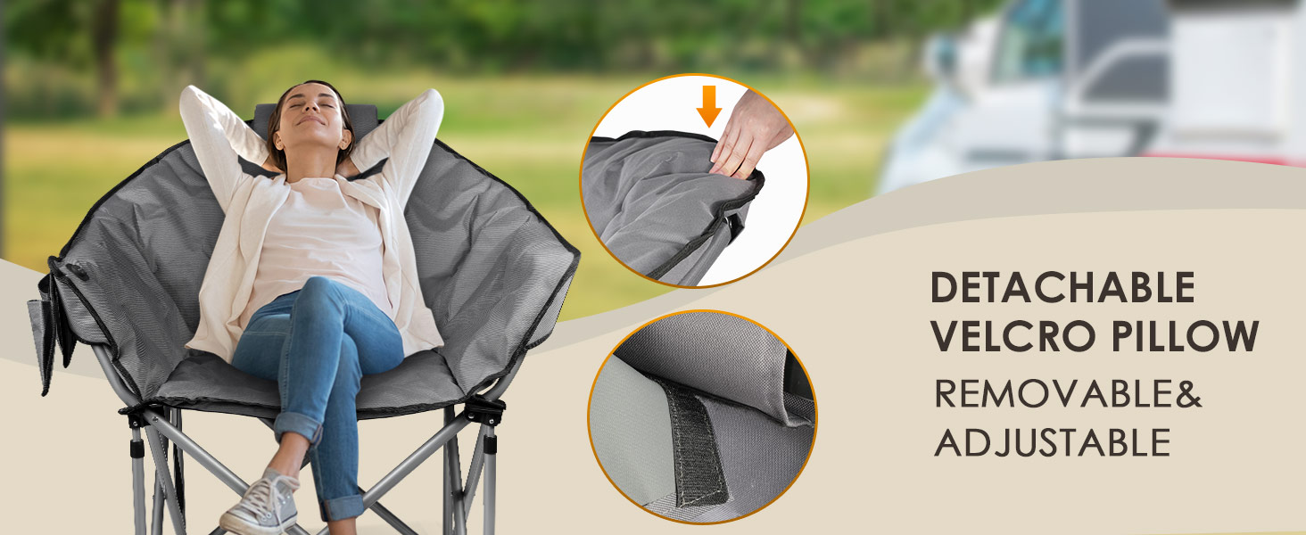 heated moon chair