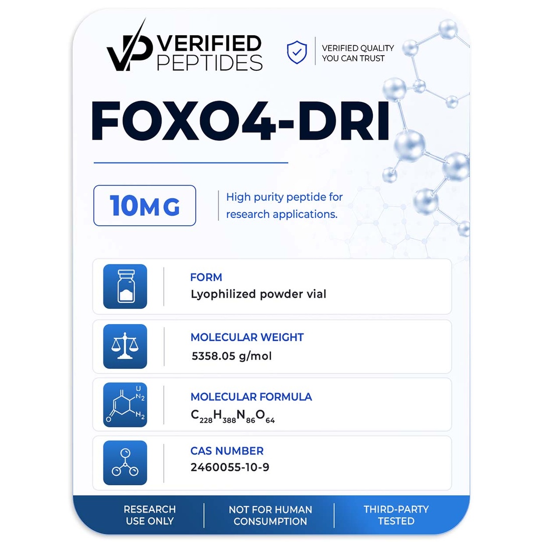 verified peptides foxo4 dri