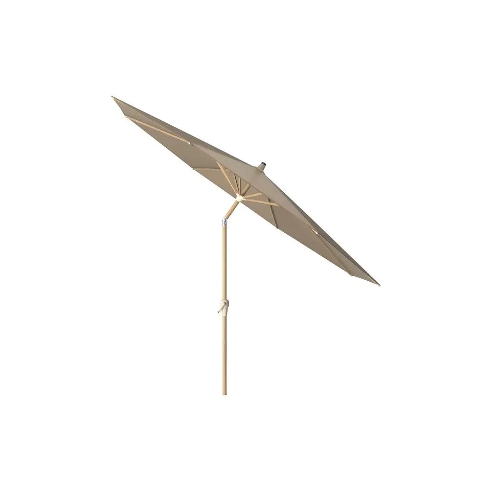 Platinum Riva stokparasol 3 m. rond - Teak Taupe