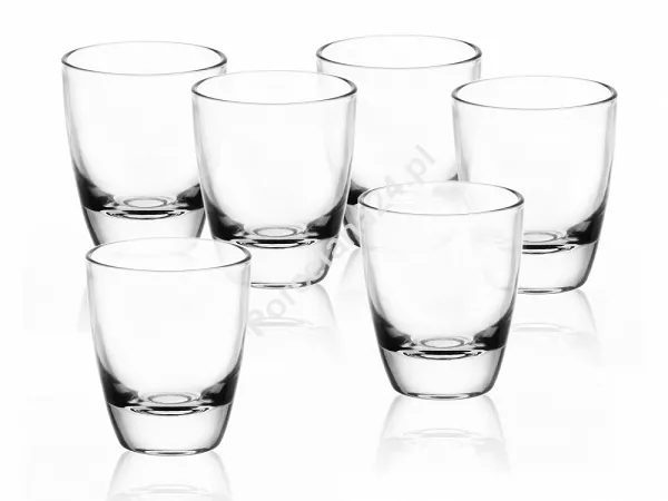 Kpl. kieliszków do wódki 25 ml (6szt) Glasmark - Baryłka 4G.57-0085-0000