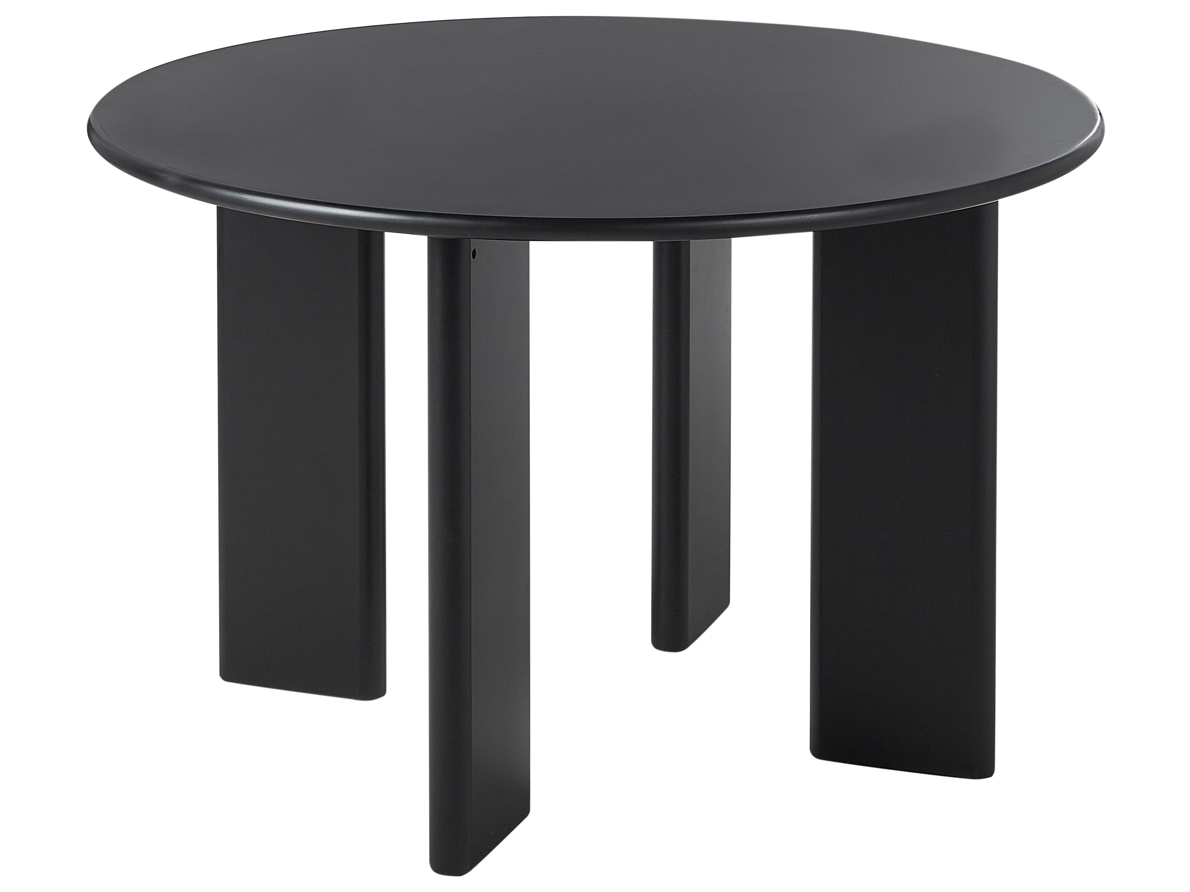 Dining Table COSMO Black 120 cm 120 cm
