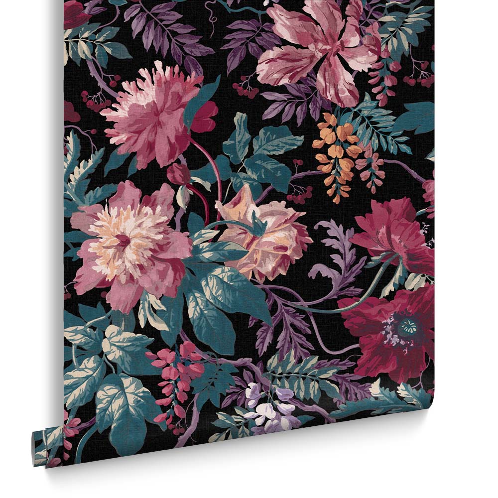 Graham & Brown Vliesbehang - Florenzia Nightshade - 10mx52cm