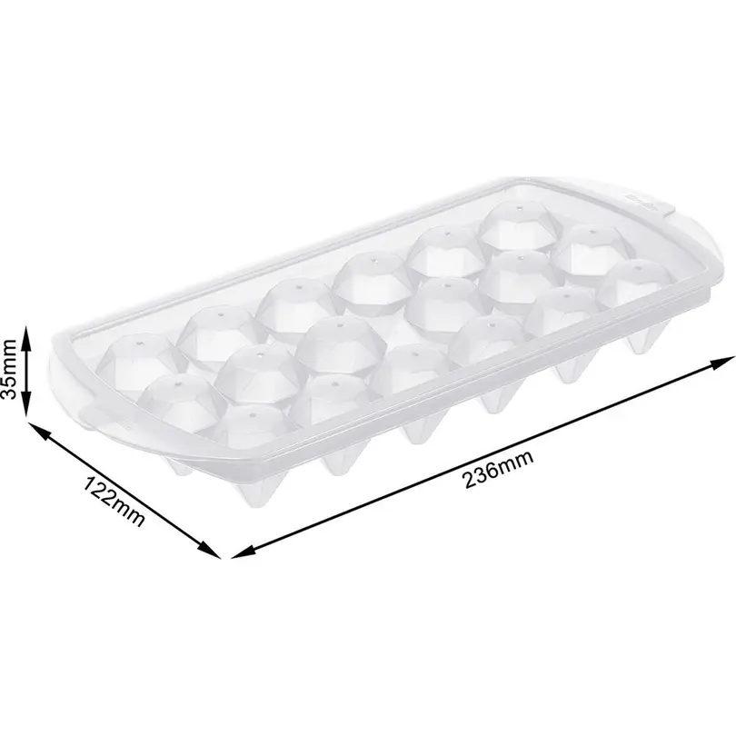 Eiswürfelform 18-teilig Diamond