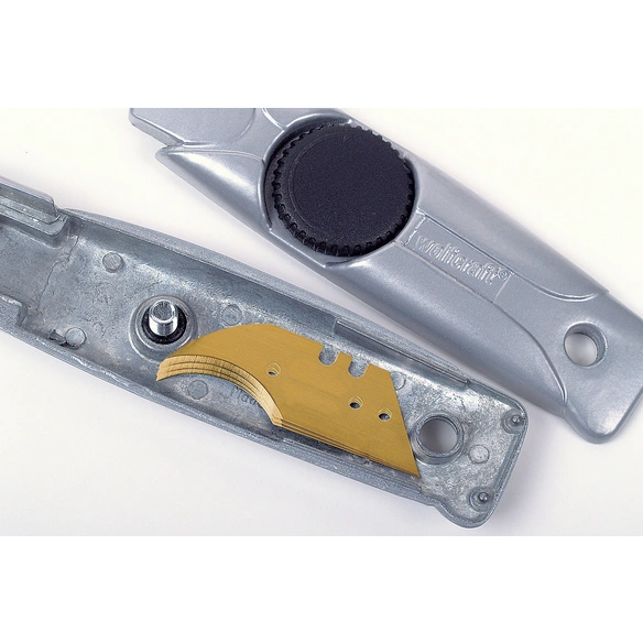 Multi-Feststehklingenmesser »4149000«, silberfarben, Kunststoff/Metall