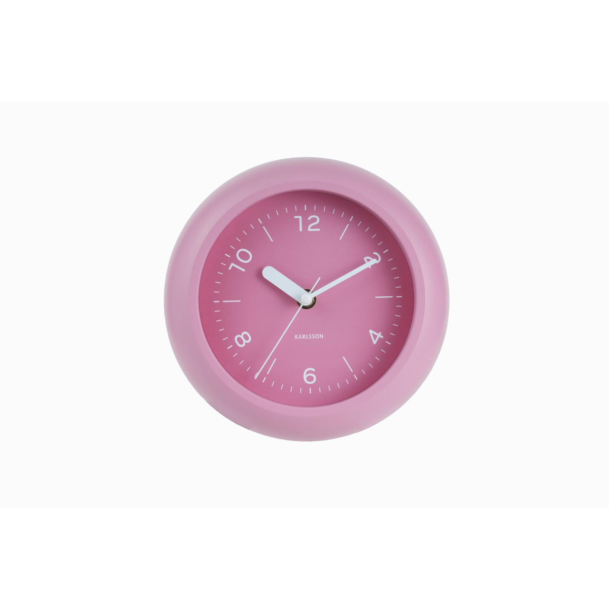 Karlsson wandklok Slope - roze - Ø20cm