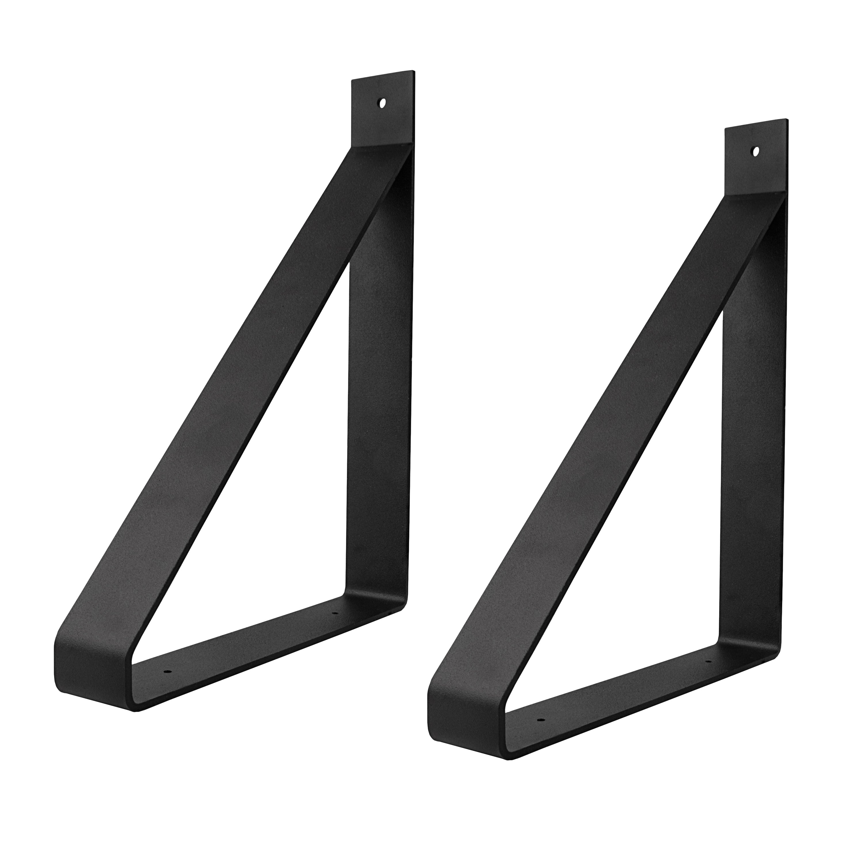 Gorillz Wagon 38 Industriële Plankendragers - 2 Stuks - Zwart