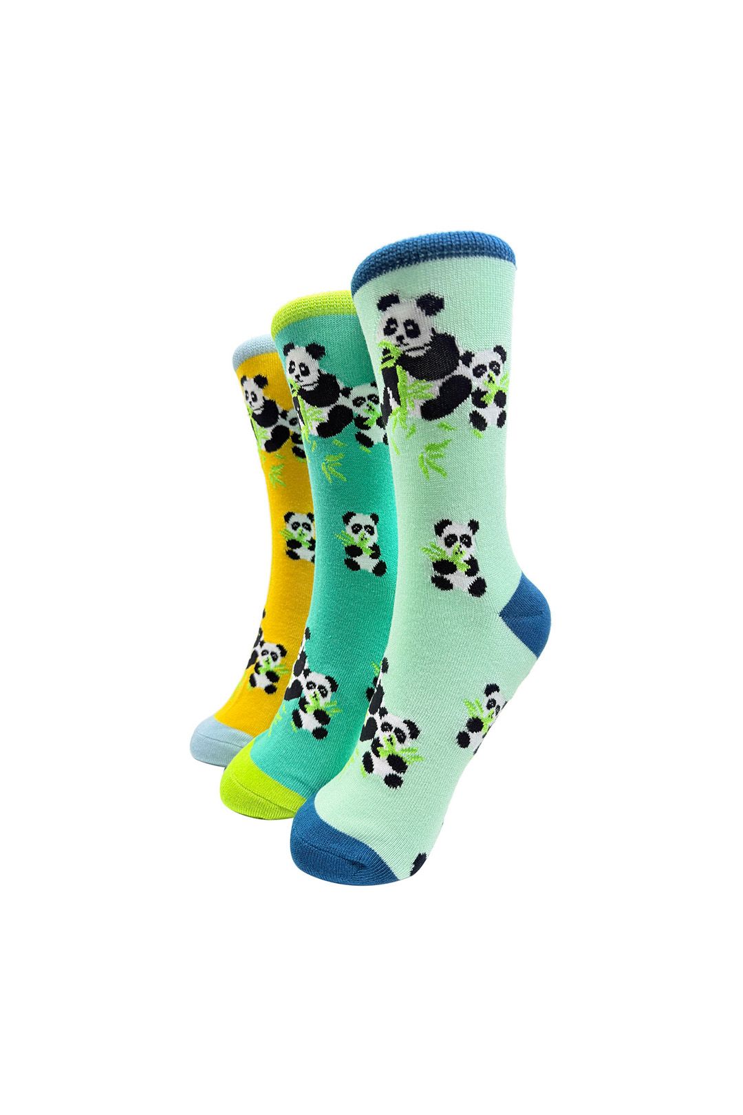 Vellin 3-Pack Bamboo Socks – Panda Print Collection