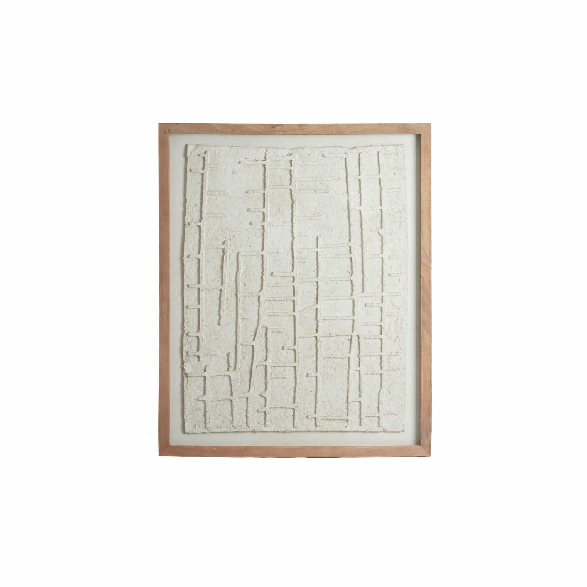 Light & Living wandornament Haipa - wit - Øn/acm