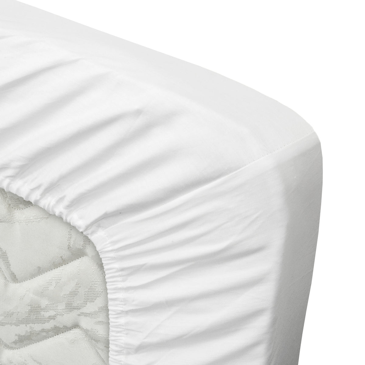 Ten Cate topper hoeslaken - 100% katoensatijn - 90x200 - wit