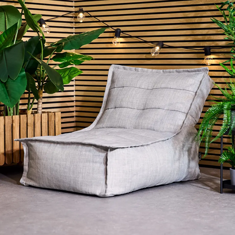 icon Zitzak Lounger Dolce - Zitzak Buiten - Grijs