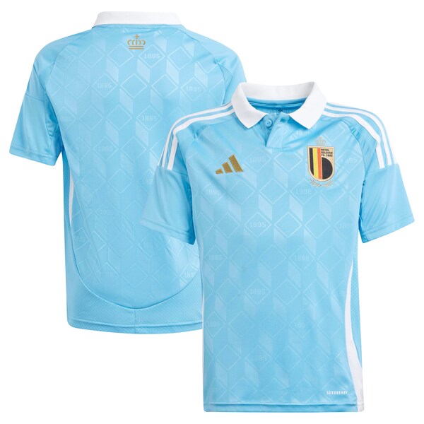 Belgium National Team adidas Youth 2024 Away Replica Jersey - Blue