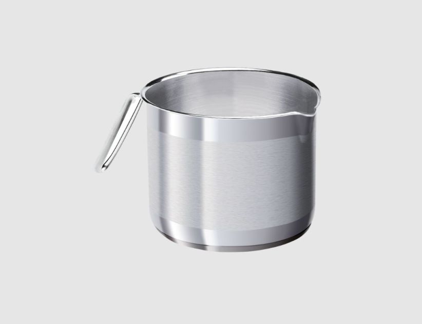 Milchtopf mit Ausguss 1,6 l