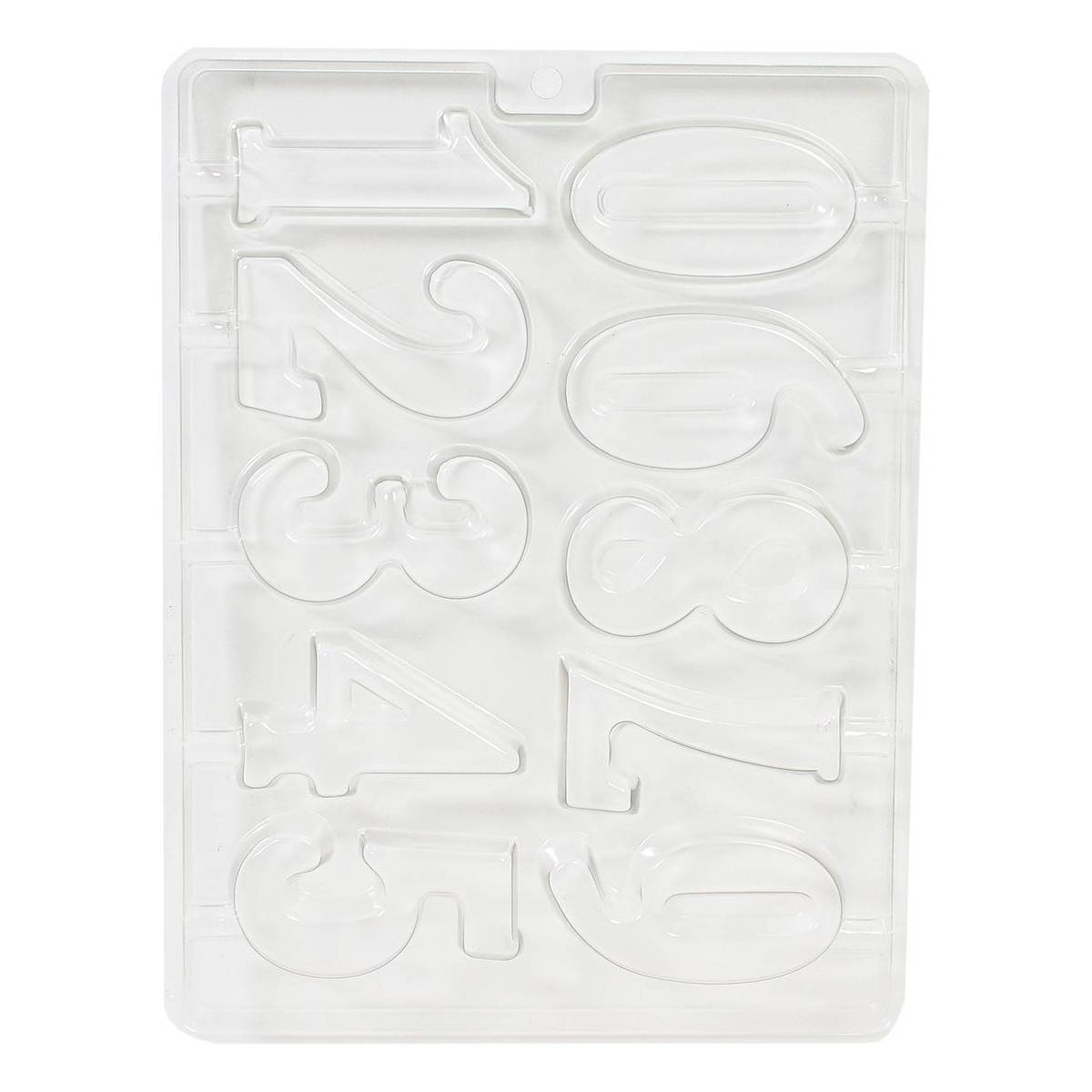 Numbers Chocolate Mould