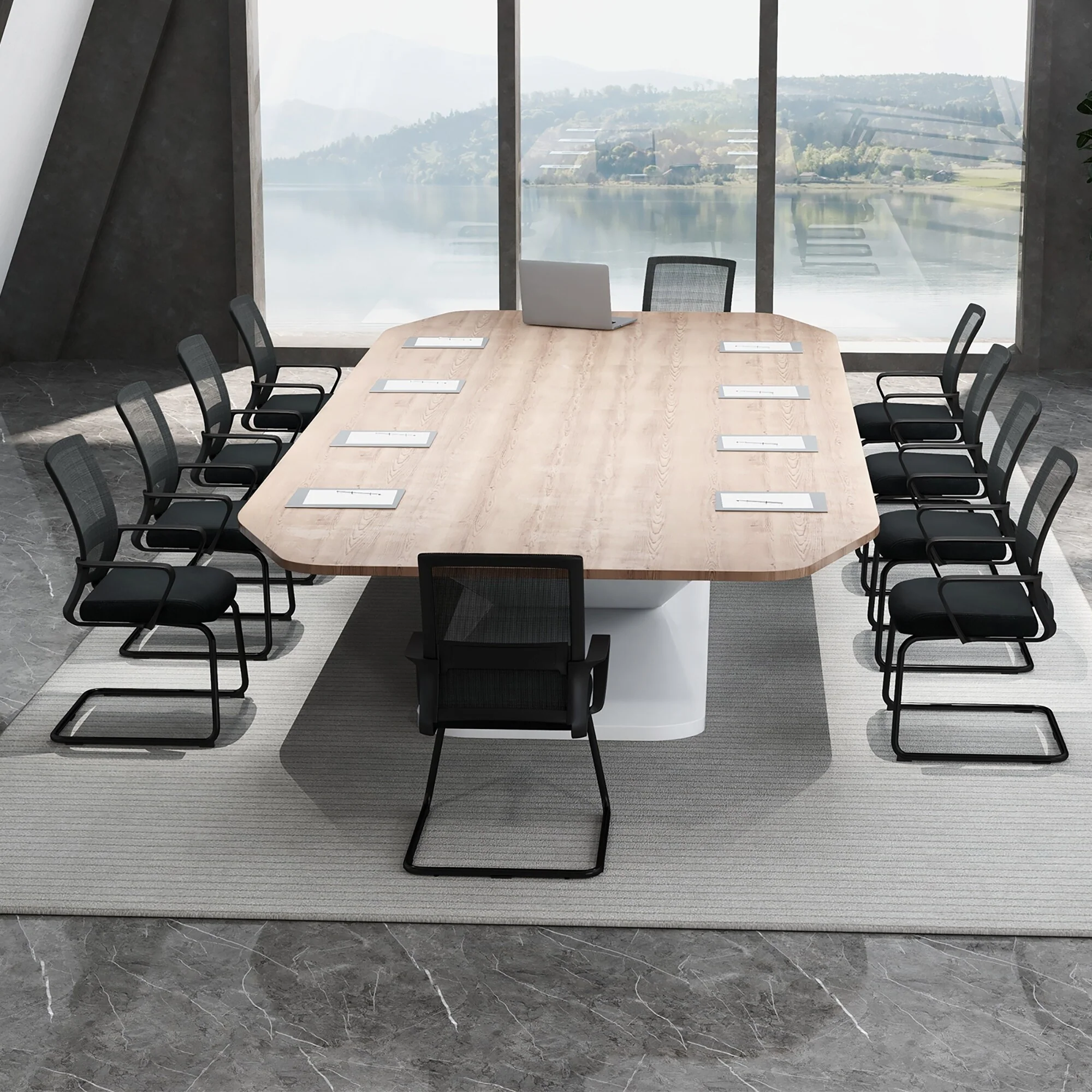 Gymax Office Guest Chair Set of 10 Conference Reception Chair w/