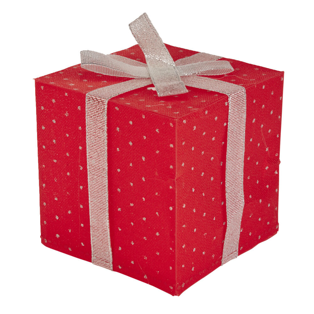 Décoration cadeau lumineux à LED multicolore H10 cm